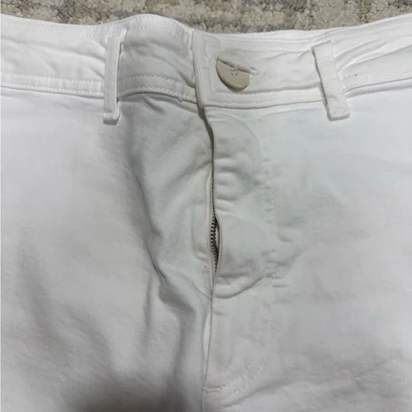 Zara White wide leg denim pants - Picture 2 of 3